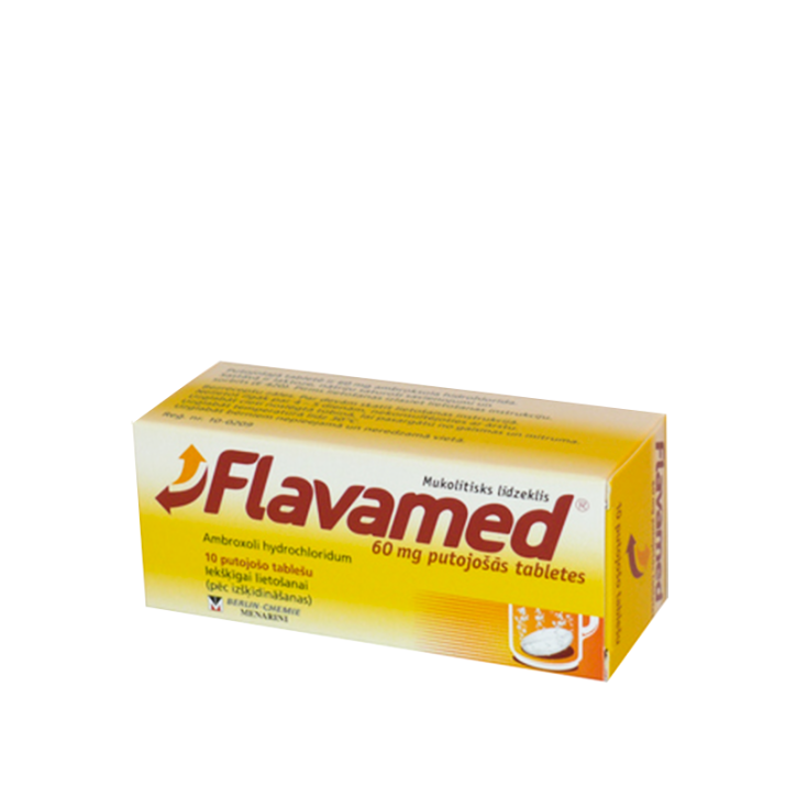 FLAVAMED 60mg putojošas tabletes N10